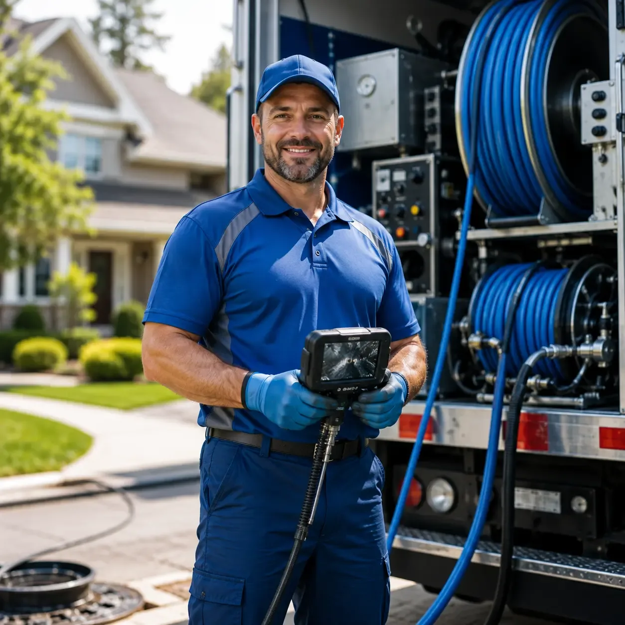 Local outdoor drain cleaning specialists in Williamston, MI